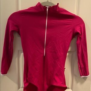 Yumiko Longsleeve ZipUp Leotard